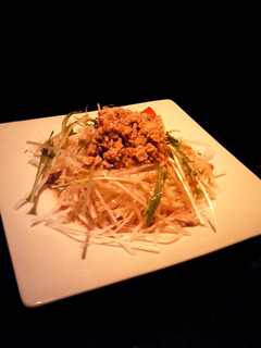 大根とツナのペッパーサラダ