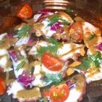 明石ダコのカルパッチョ