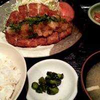 おろしシソとんかつ定食