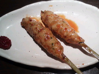 手作りつくね串