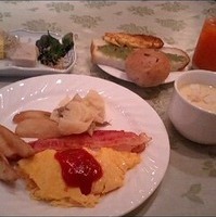 朝食ビュッフェ