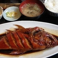 金目鯛の煮付け定食