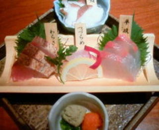 お造り四品盛り