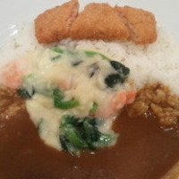 サーモンフライカレー