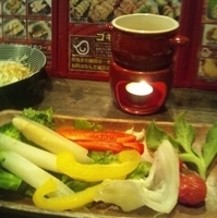 生野菜のバーニャカウダ