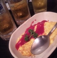 自家製オムレツ