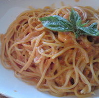 小海老のトマトクリーム