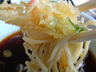 冷やしかきあげそば