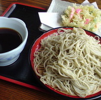 冷やしかきあげそば