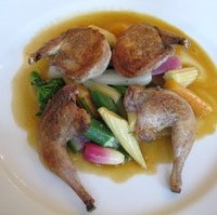 ウズラのロースト