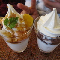 しょうゆくりーむぜんざい