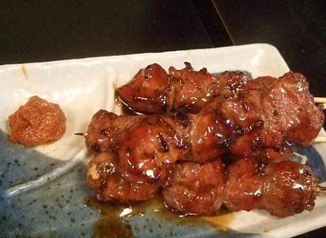 焼き鳥皮、レバー、ネギ間、カシラ