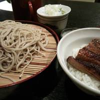 鰻どんとせいろのセット