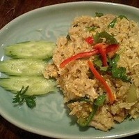 グリーンカレーのチャーハン