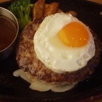 エッグハンバーグセット