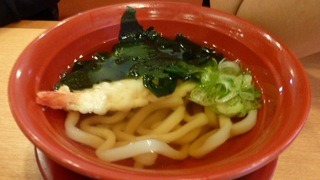 天ぷらうどん