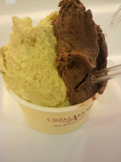 ピスタチオとチョコレート