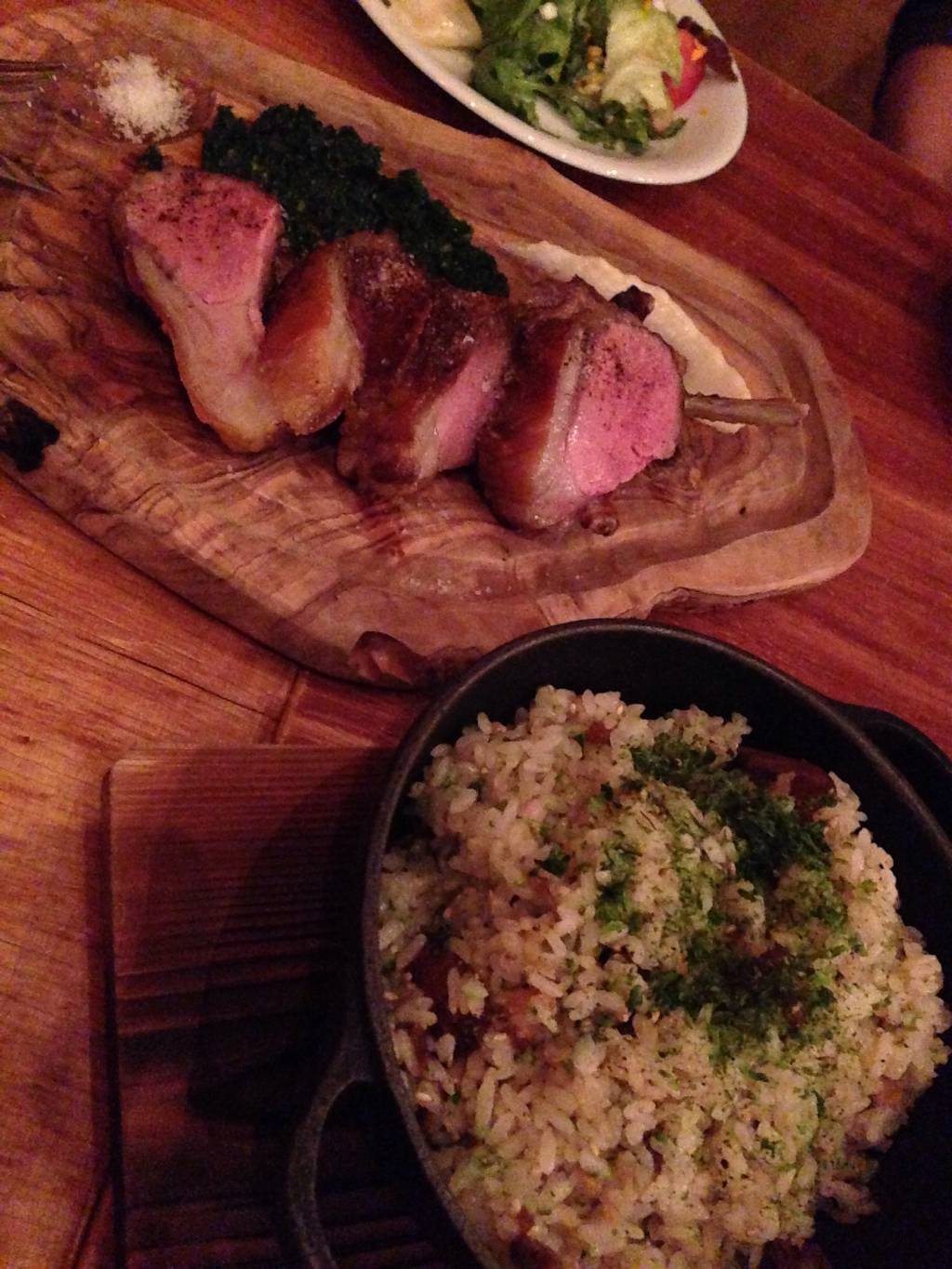 仔羊のロースト