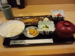 さば一夜干し定食