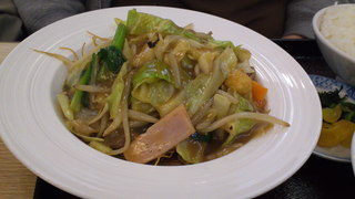 かたい焼きそば