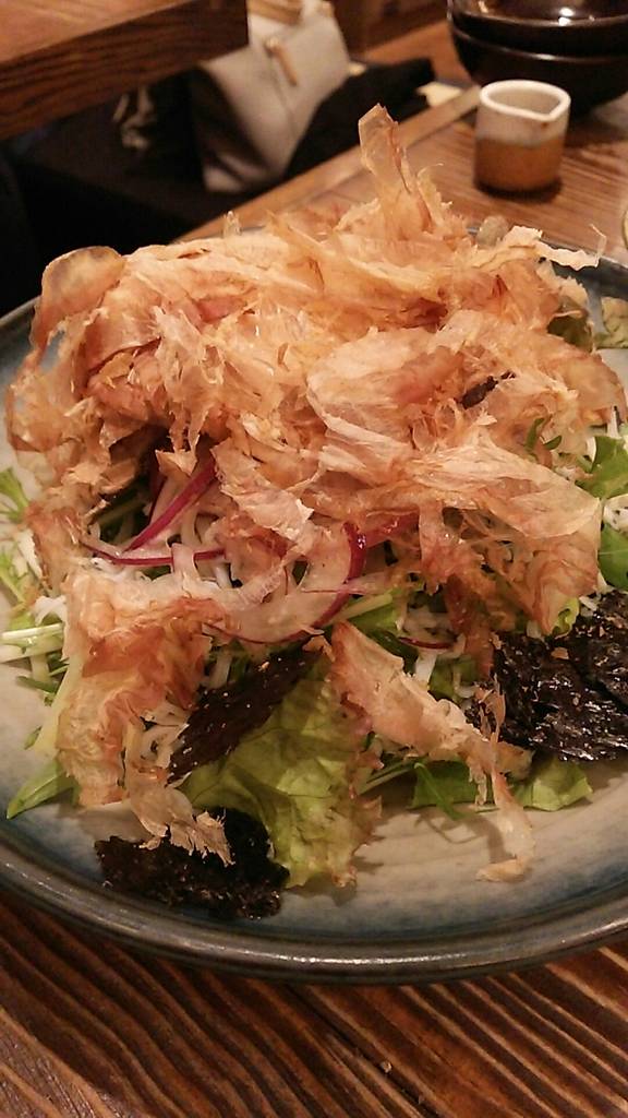 坂元醸造黒酢のしらすサラダ