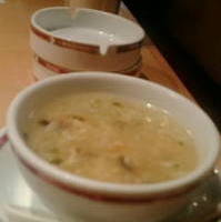 ランチセットの玉子スープ
