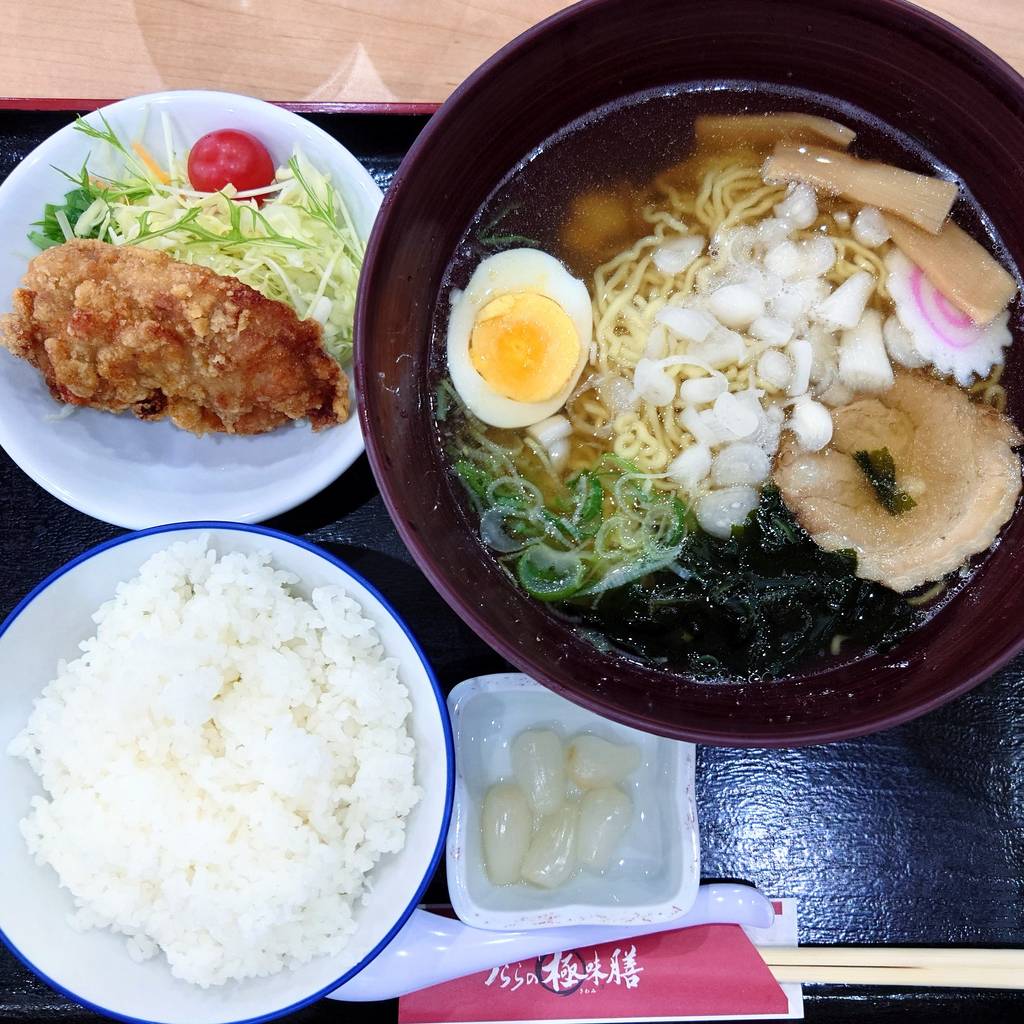 らっきょラーメン御膳