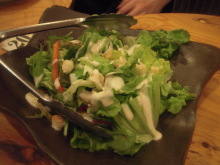 スパムシーザーサラダ