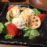 柚子と鰹のポテトサラダ
