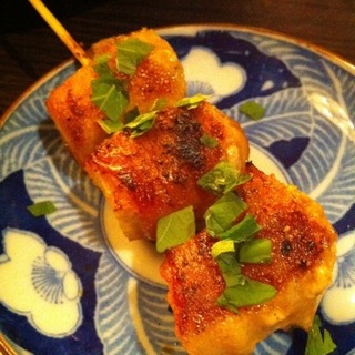 長いもの豚肉巻き