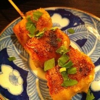 長いもの豚肉巻き