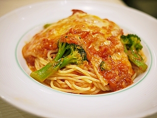 たっぷりチーズのトマトソースパスタセット