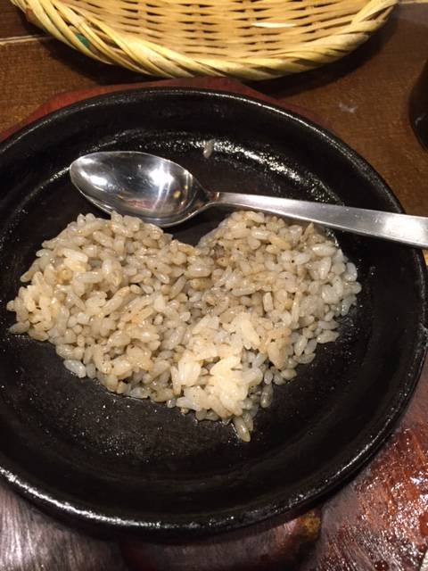 じとっこ焼きとチャーハン