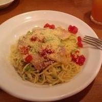 そら豆とベーコンのパスタ