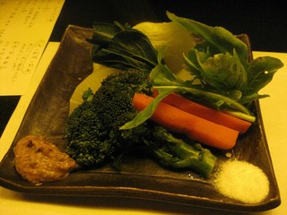 出汁蒸し野菜盛り