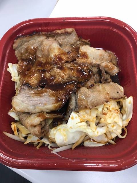 野菜牛焼肉定食（テイクアウト）