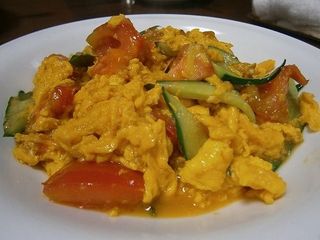 卵とトマトの炒め物
