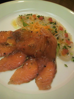 スモークサーモン