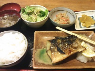 さばの塩焼き定食