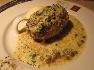 軟骨ハンバーグ