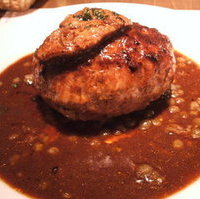 フォアグラ　ハンバーグ