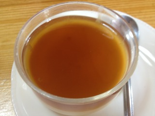 ほうじ茶の杏仁豆腐