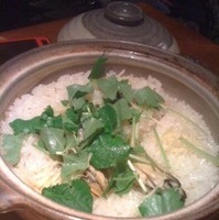 牡蠣の土鍋ごはん