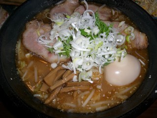 焼き豚味噌中華そば