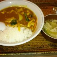 中華風キノコカレーライス