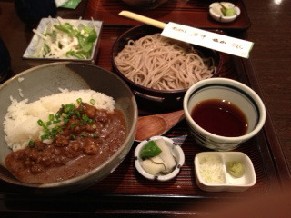 おそばと小丼セット