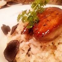 トリュフとフォアグラのリゾット