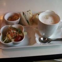 モーニングセットサンドイッチ