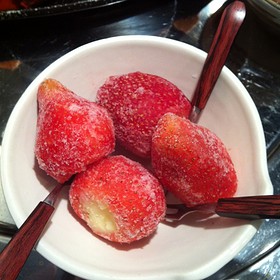 いちごシャーベット