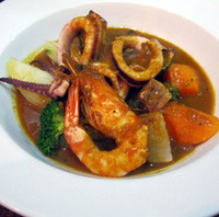 シーフードカレー